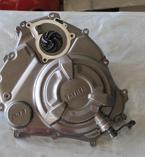 Yamaha MT-07 Kupplungsdeckel (Right Clutch Crankcase Cover) - 1WS-15421-00-00, original OEM 18400Km gebr-gerei-kontr