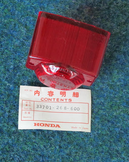 Honda C92, C72, CB72, CB92, Schlusslichtglas NOS
