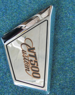Honda VT500C PC08 left side cover chrome NOS