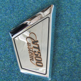 Honda VT500C PC08 left side cover chrome NOS