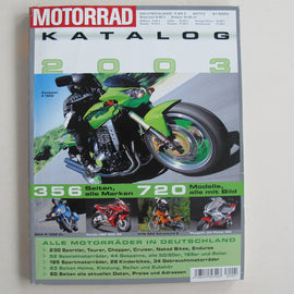 Motorrad Katalog 2003
