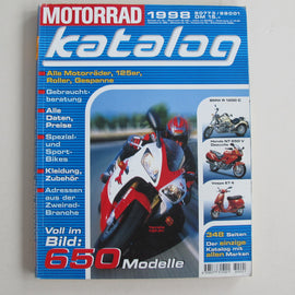 Motorrad Katalog 1998