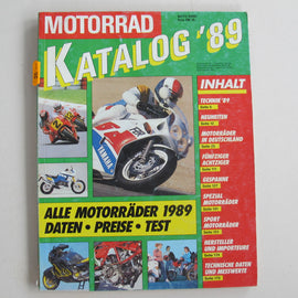 Motorrad Katalog 1989