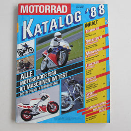 Motorrad Katalog 1988