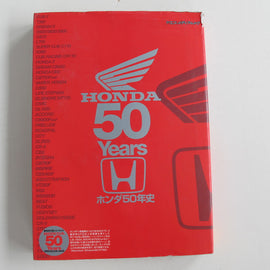 Motorrad Buch  Honda 50 Years 1998