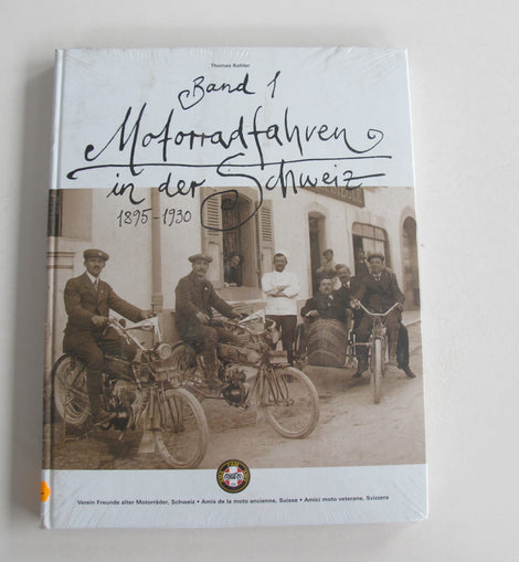 Motorrad Buch Band 1 Motorradfahren in der Schweiz ungeöffnet