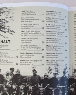 Motorrad Buch Klassische Motorräder aus acht Jahrzehnten