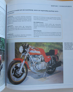 Motorrad Buch Italienische Motorräder der 70er Jahre