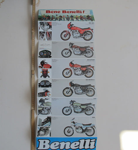 Prospekt Benelli Modellpalette