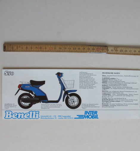 Prospekt Benelli S50