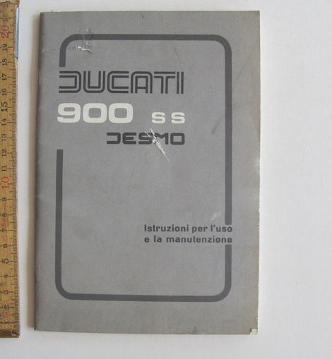 FHB Fahrerhandbuch Ducati 900 SS 1976 Desmo