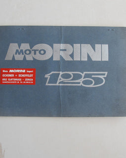 FHB Fahrerhandbuch Moto Morini 125 1977