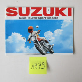 Prospekt Suzuki 1979 Modellpalette II