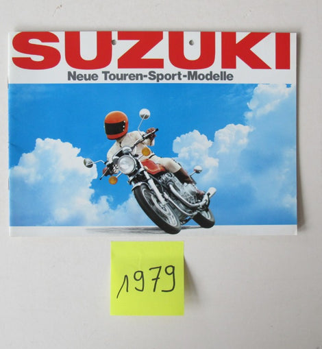 Prospekt Suzuki 1979 Modellpalette II