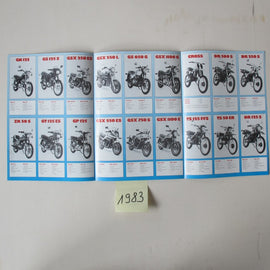 Prospekt Suzuki 1983 Modellpalette II
