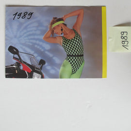 Prospekt Suzuki 1989 Modellpalette