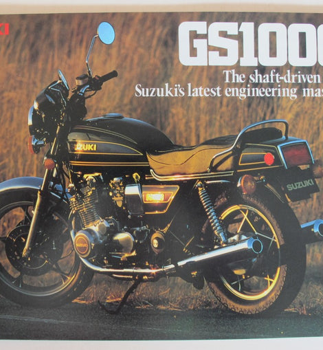 Prospekt Suzuki GS1000G t 1984/10