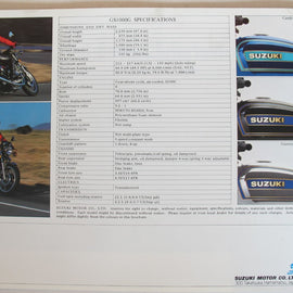Prospekt Suzuki GS1000G t 1984/10