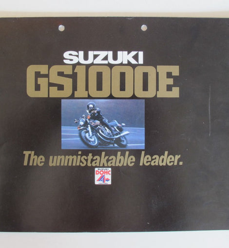 Prospekt Suzuki GS1000E N 1978/10
