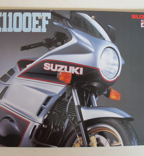Prospekt Suzuki GSX1100EF 1983/12 3Farben