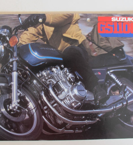 Prospekt Suzuki GS1100G 1981/11