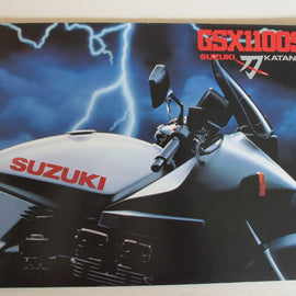 Prospekt Suzuki GSX1100SZ Katana 1981/06