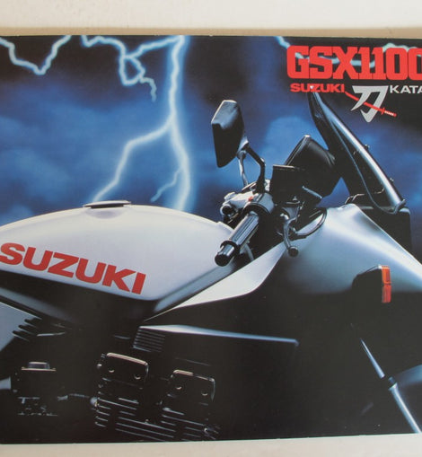 Prospekt Suzuki GSX1100SZ Katana 1981/06