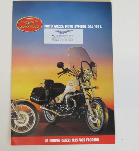 Prospekt Moto-Guzzi V35/V65C Custom