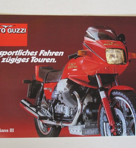 Prospekt Moto-Guzzi 850LMIII deutsch