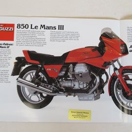 Prospekt Moto-Guzzi 850LMIII deutsch