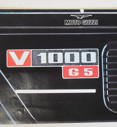Prospekt Moto-Guzzi V1000G5Convert Automat