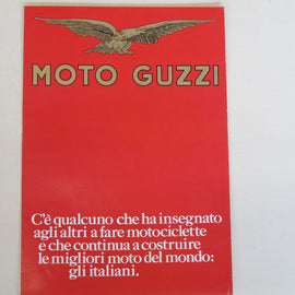 Prospekt Moto-Guzzi Modellpalette Nibbio, Dingo, Cross, 254, LM1, T3, Convert