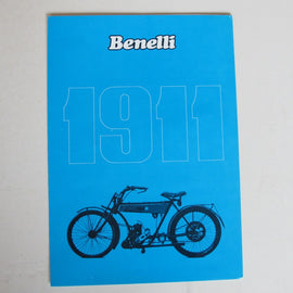 Prospekt Benelli Modellpalette 250 2C, 500LS, 250Quattro, 750Sei, 8xkleine