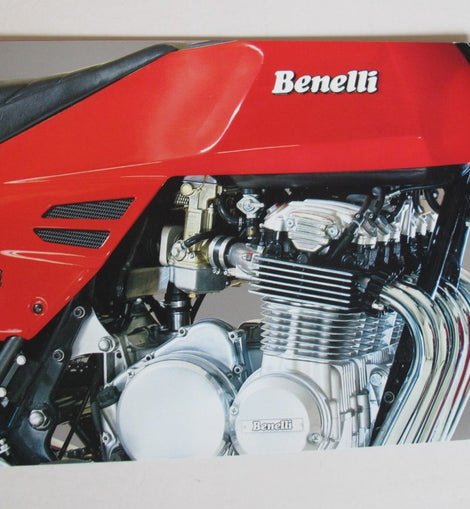 Prospekt Benelli 900sei rot