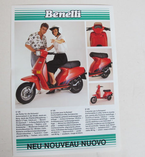 Prospekt Benelli S125, S80, S50