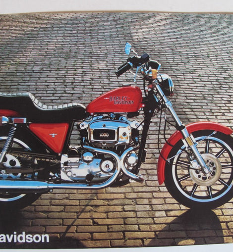 Prospekt Harley-Davidson XL1000 AMF