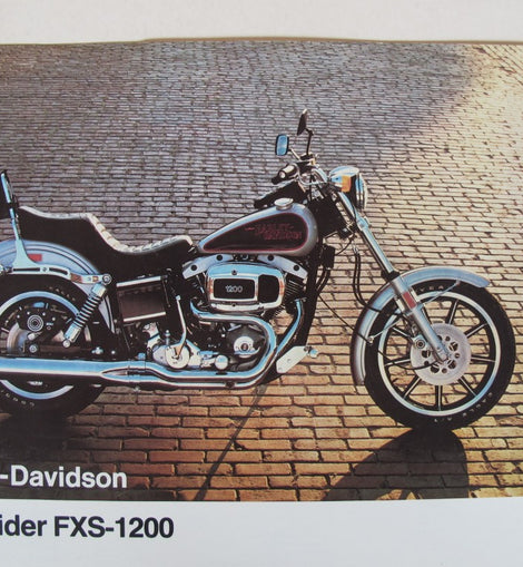 Prospekt Harley-Davidson FXS1200 Low Rider