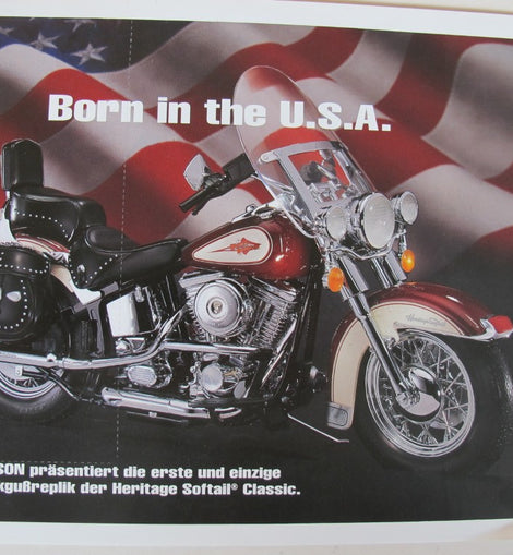 Prospekt Harley-Davidson Heritage Softail Classic 1340 Franklin Mint