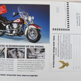 Prospekt Harley-Davidson Heritage Softail Classic 1340 Franklin Mint