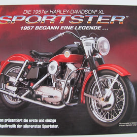 Prospekt Harley-Davidson Sportster XL 883 1957 Franklin Mint