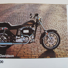 Prospekt Harley-Davidson XLS1000 AMF