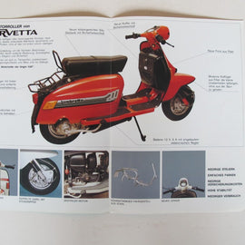Prospekt Lambretta Servetta125,150,200