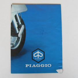 Prospekt Vespa Piaggio 125 80-er Jahre