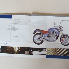 Prospekt Sachs Roadster V1.6, Saxonette, Elo-Bike, ZZ125, XTZ125, 125V2