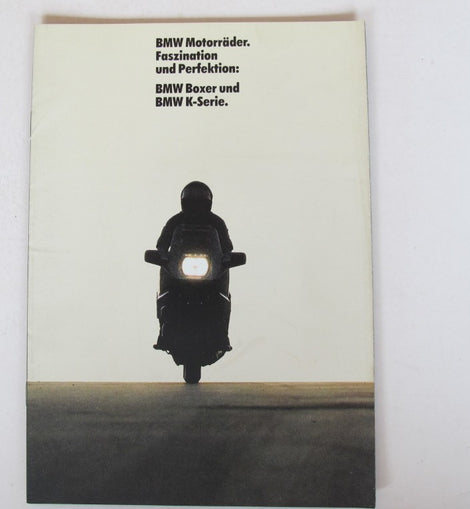 Prospekt BMW Boxer & K-Serie