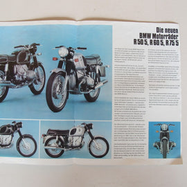 Prospekt BMW R50/5, R60/5, R75/5