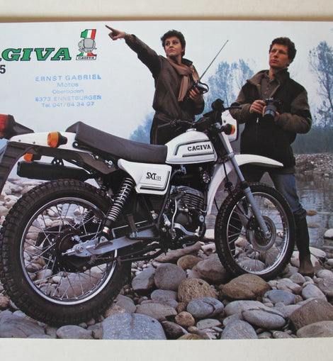 Prospekt Cagiva SXT125 1983
