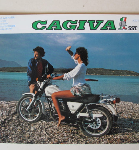 Prospekt Cagiva SST125 1983