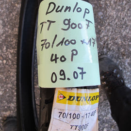 Reifen 17" 70/100-17", Dunlop, TT 900F, TubeType