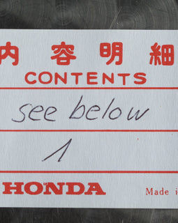 Honda NOS Neuteil original OEM Nummer 19061-KE1-000